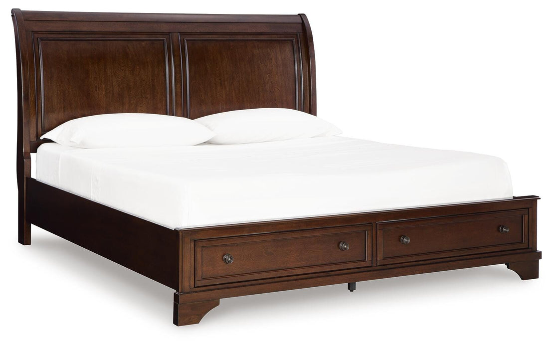 Trellington Sleigh Storage Bed - US Furniture & Mattress (Waterbury,CT)*
