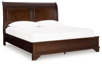 Trellington Sleigh Storage Bed - US Furniture & Mattress (Waterbury,CT)*