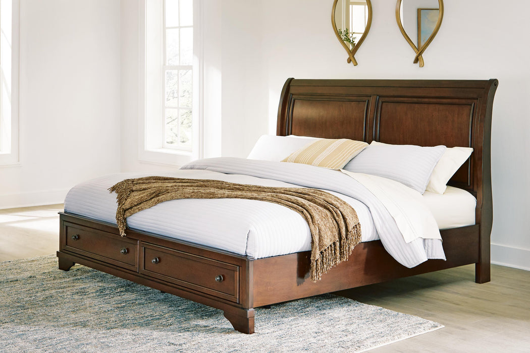 Trellington Sleigh Storage Bed - US Furniture & Mattress (Waterbury,CT)*