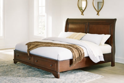 Trellington Sleigh Storage Bed - US Furniture & Mattress (Waterbury,CT)*