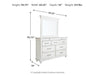 Kanwyn Dresser and Mirror - US Furniture & Mattress (Waterbury,CT)*