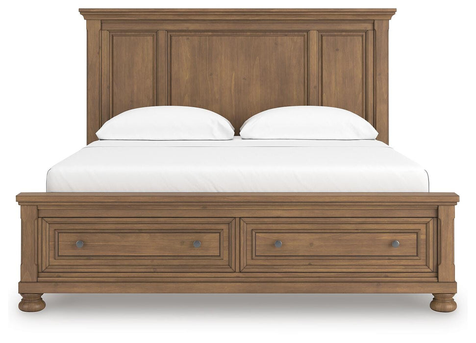 Feddinger Panel Storage Bed - US Furniture & Mattress (Waterbury,CT)*