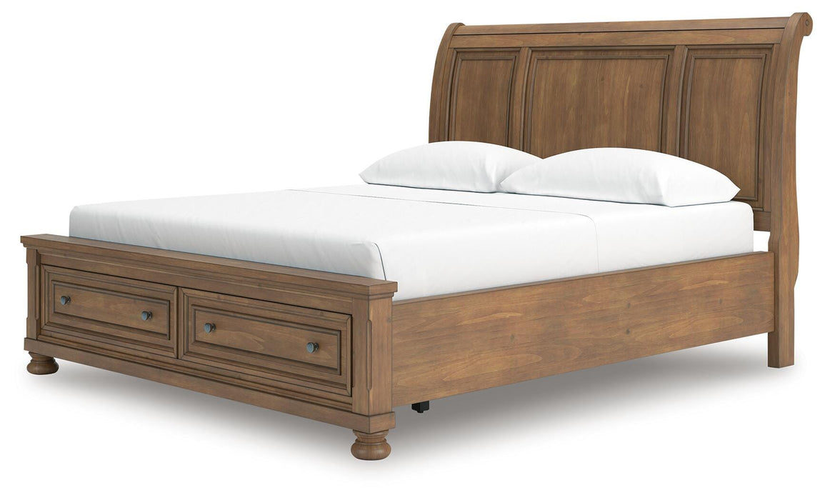 Feddinger Panel Storage Bed - US Furniture & Mattress (Waterbury,CT)*