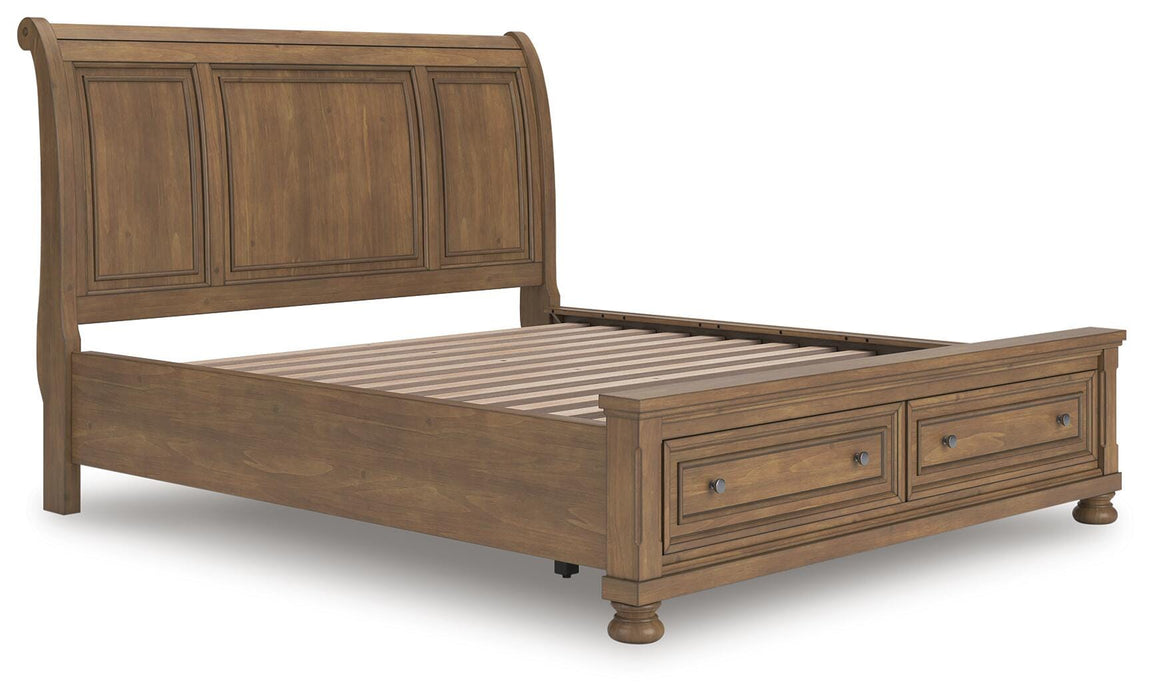 Feddinger Panel Storage Bed - US Furniture & Mattress (Waterbury,CT)*