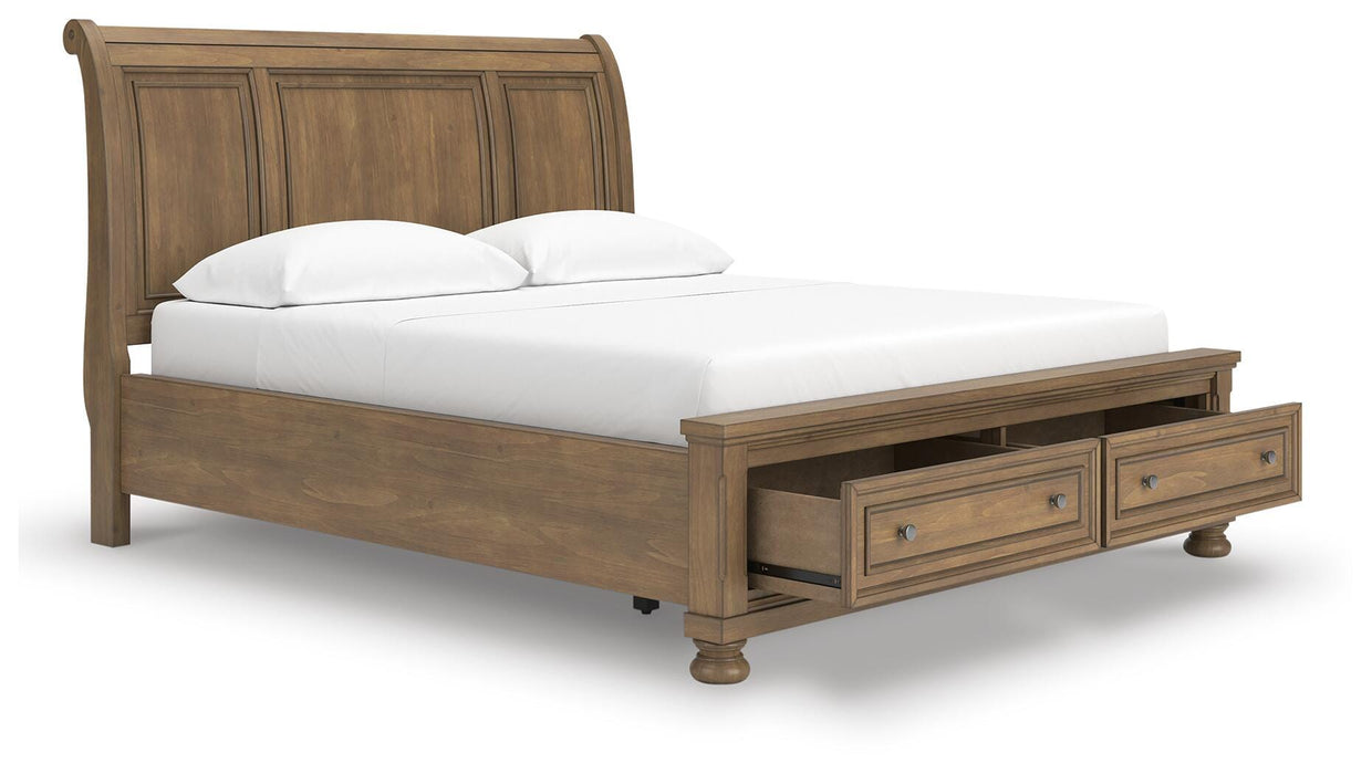Feddinger Panel Storage Bed - US Furniture & Mattress (Waterbury,CT)*