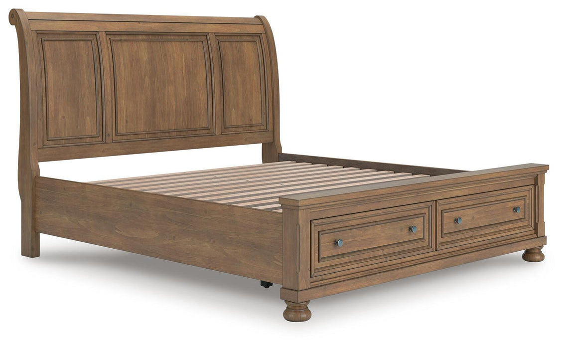Feddinger Panel Storage Bed - US Furniture & Mattress (Waterbury,CT)*