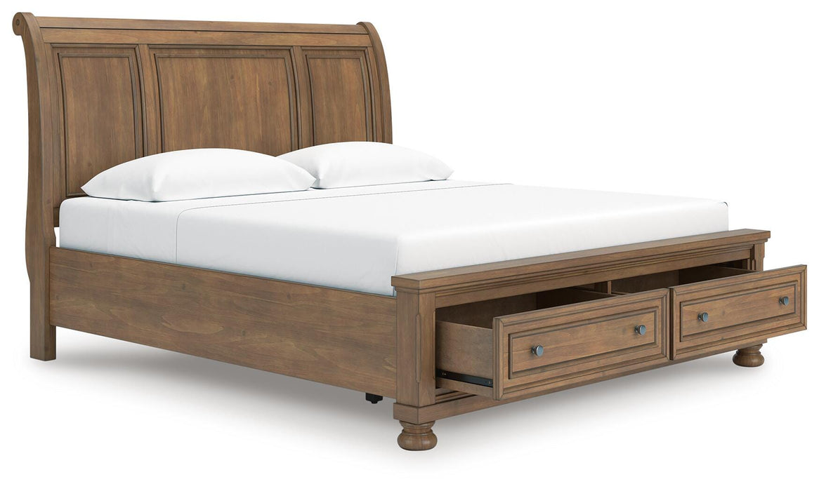 Feddinger Panel Storage Bed - US Furniture & Mattress (Waterbury,CT)*