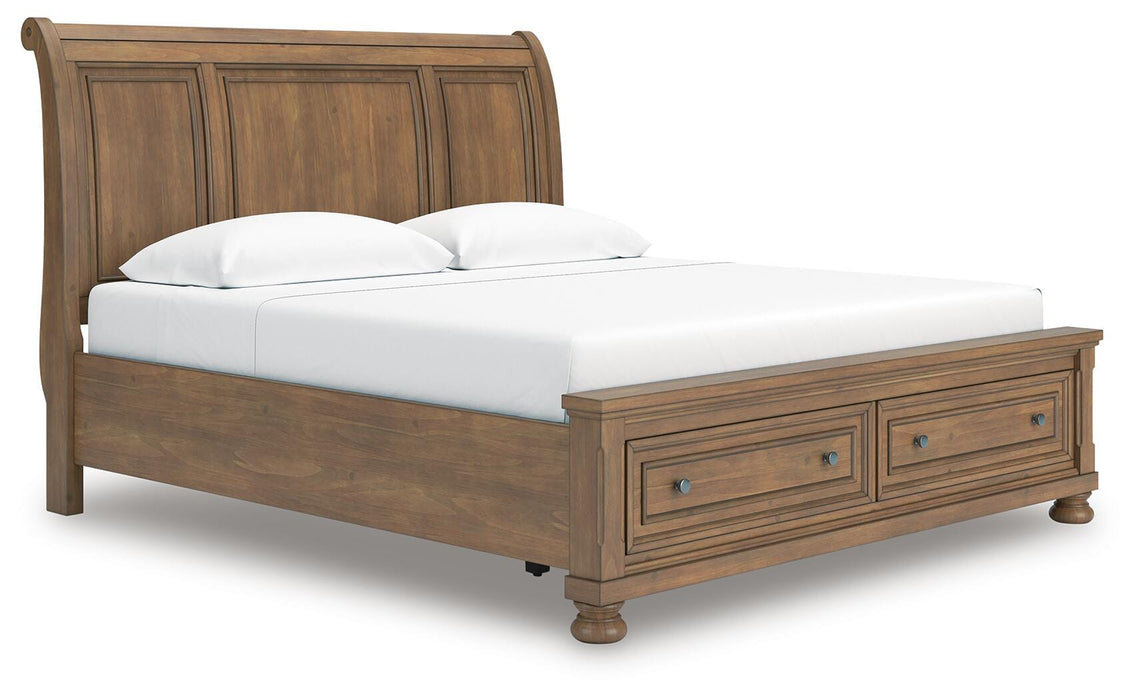 Feddinger Panel Storage Bed - US Furniture & Mattress (Waterbury,CT)*