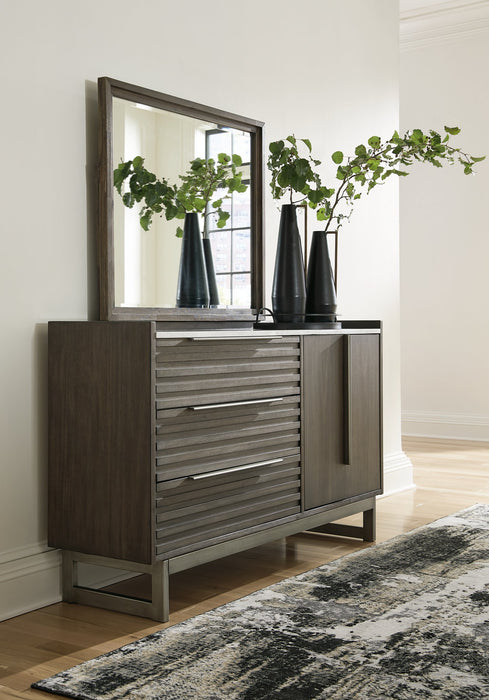 Arkenton Dresser and Mirror - US Furniture & Mattress (Waterbury,CT)*