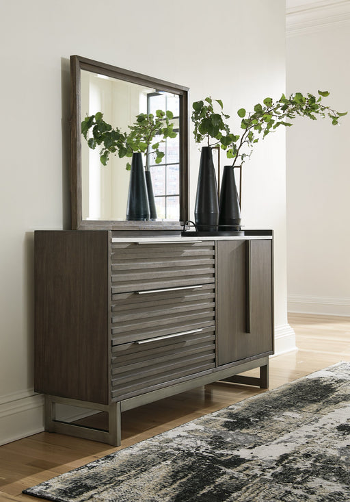 Arkenton Dresser and Mirror - US Furniture & Mattress (Waterbury,CT)*