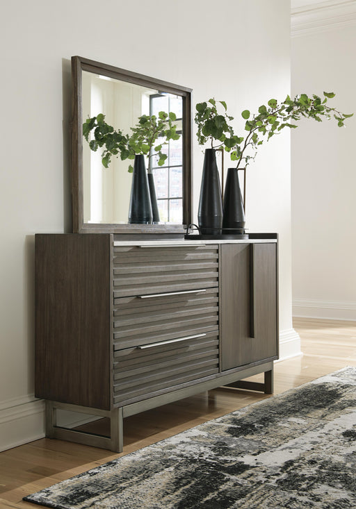 Arkenton Dresser and Mirror - US Furniture & Mattress (Waterbury,CT)*