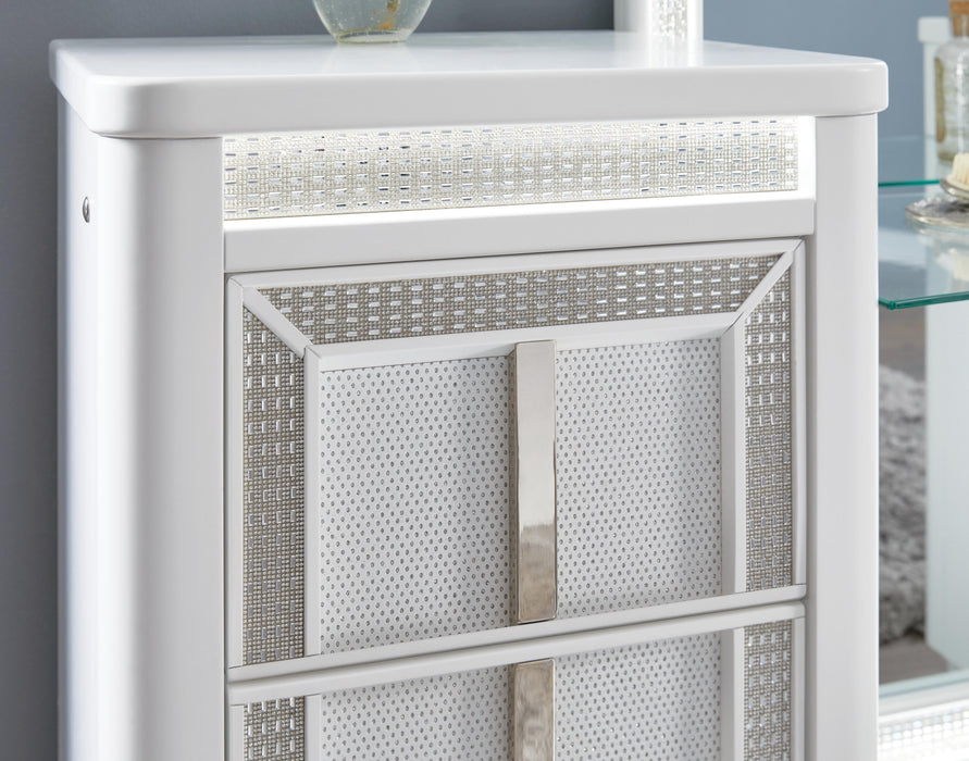 Chalanna Vanity with Mirror - US Furniture & Mattress (Waterbury,CT)*