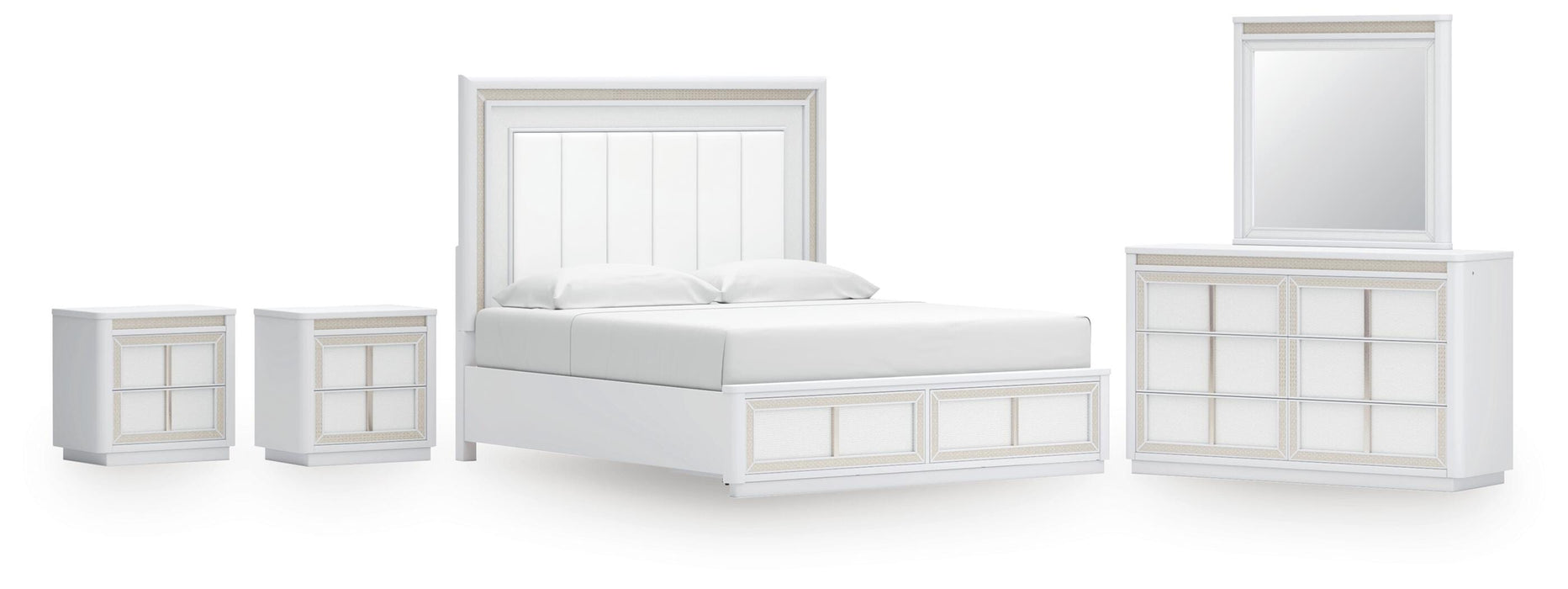 Chalanna Bedroom Set - US Furniture & Mattress (Waterbury,CT)*
