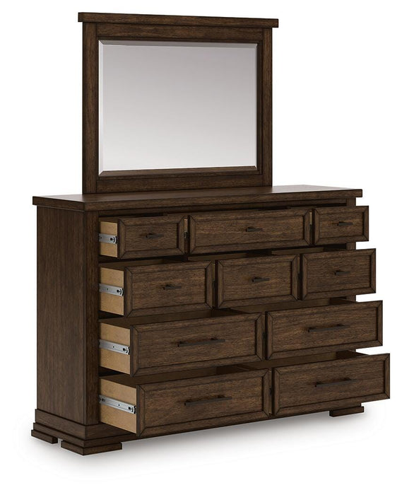 Taffenbrook Dresser and Mirror - US Furniture & Mattress (Waterbury,CT)*