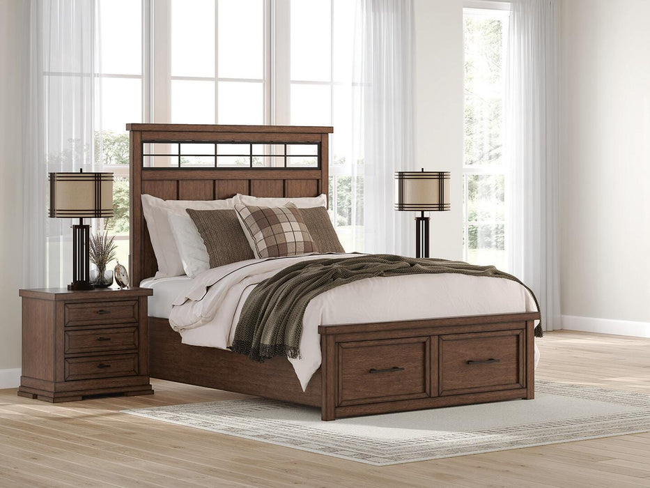 Taffenbrook Panel Storage Bed - US Furniture & Mattress (Waterbury,CT)*