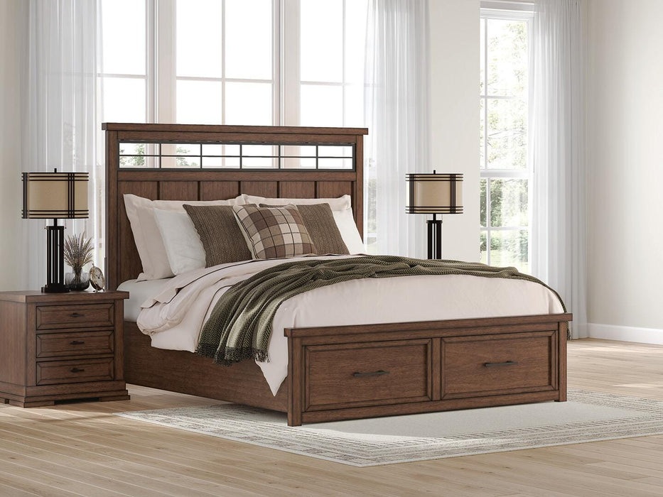Taffenbrook Panel Storage Bed - US Furniture & Mattress (Waterbury,CT)*