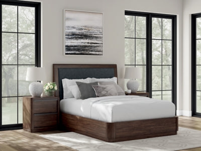 Dilenno Upholstered Bed - US Furniture & Mattress (Waterbury,CT)*