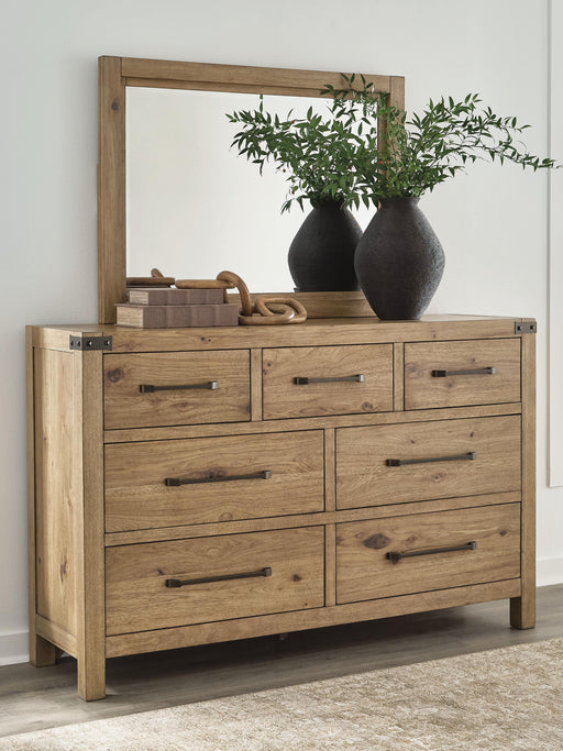 Ridgester Dresser and Mirror - US Furniture & Mattress (Waterbury,CT)*