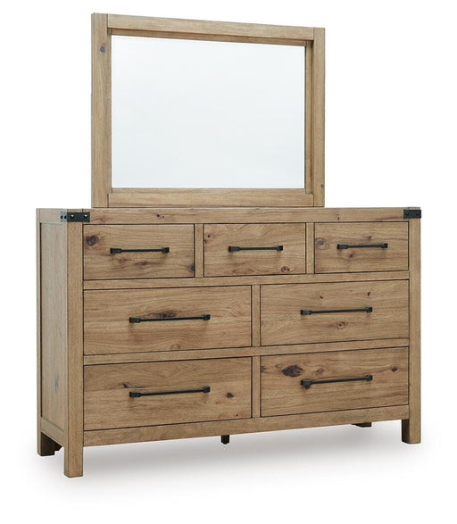 Ridgester Dresser and Mirror - US Furniture & Mattress (Waterbury,CT)*