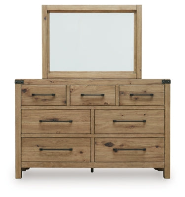 Ridgester Dresser and Mirror - US Furniture & Mattress (Waterbury,CT)*