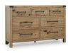 Ridgester Dresser and Mirror - US Furniture & Mattress (Waterbury,CT)*