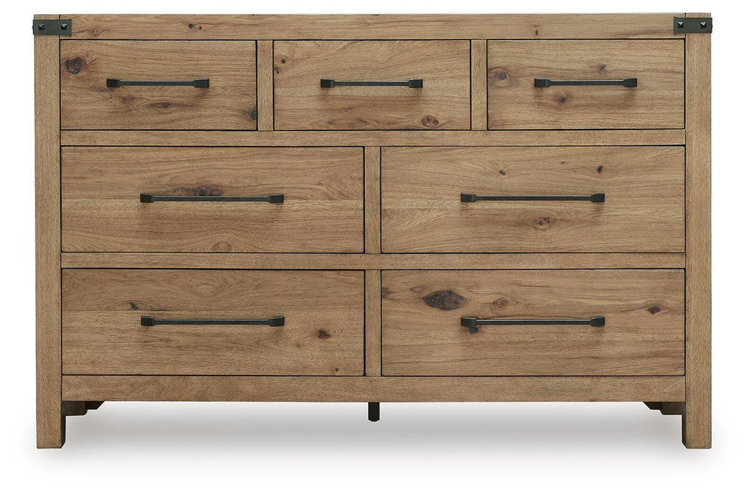Ridgester Dresser and Mirror - US Furniture & Mattress (Waterbury,CT)*