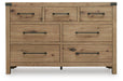 Ridgester Dresser and Mirror - US Furniture & Mattress (Waterbury,CT)*
