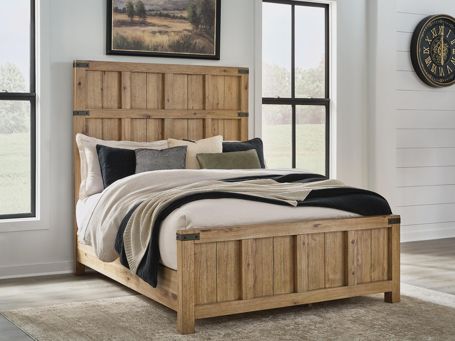 Ridgester Bed - US Furniture & Mattress (Waterbury,CT)*