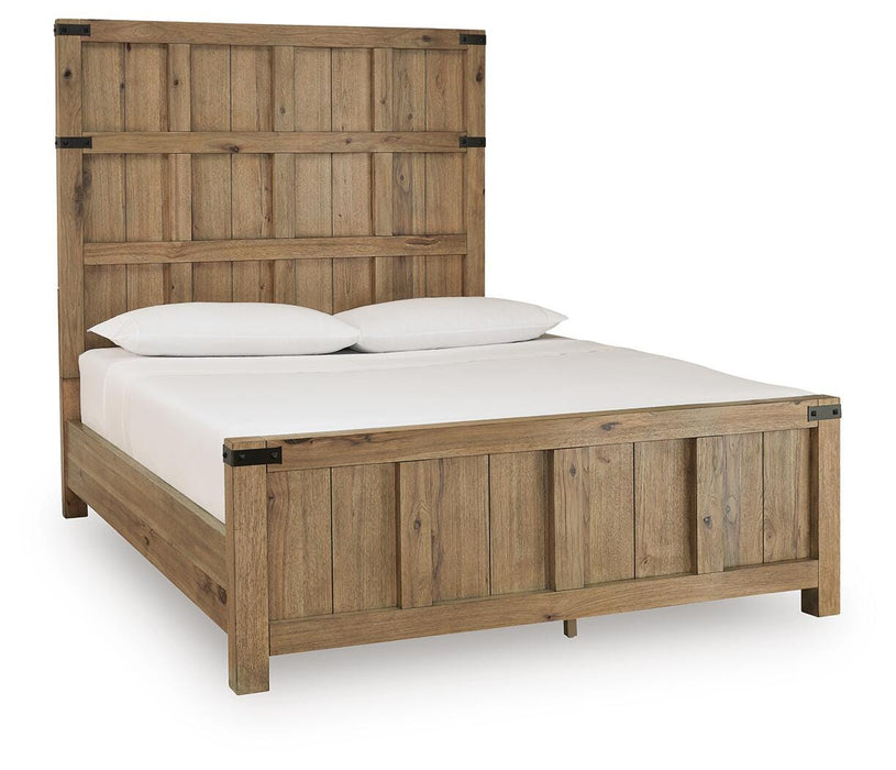 Ridgester Bed - US Furniture & Mattress (Waterbury,CT)*