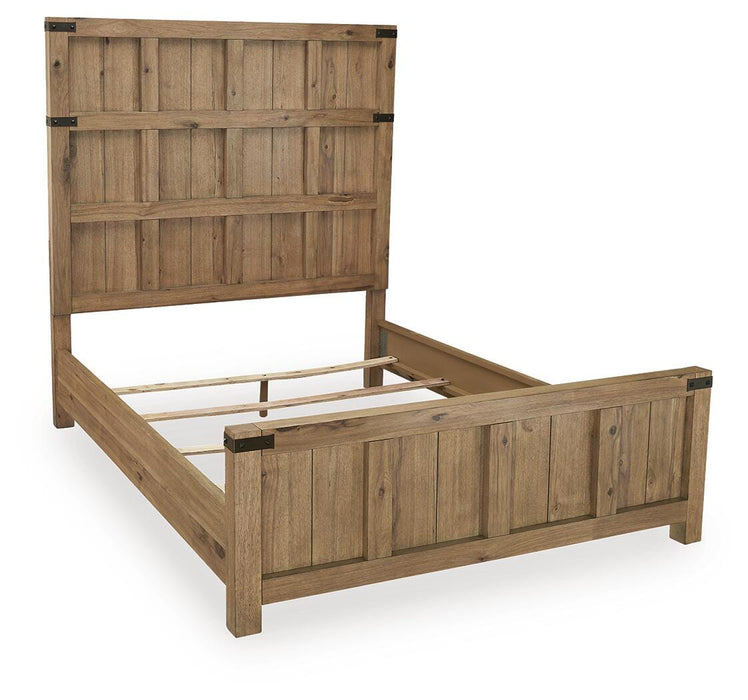 Ridgester Bed - US Furniture & Mattress (Waterbury,CT)*