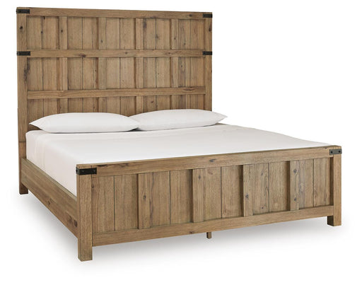 Ridgester Bed - US Furniture & Mattress (Waterbury,CT)*