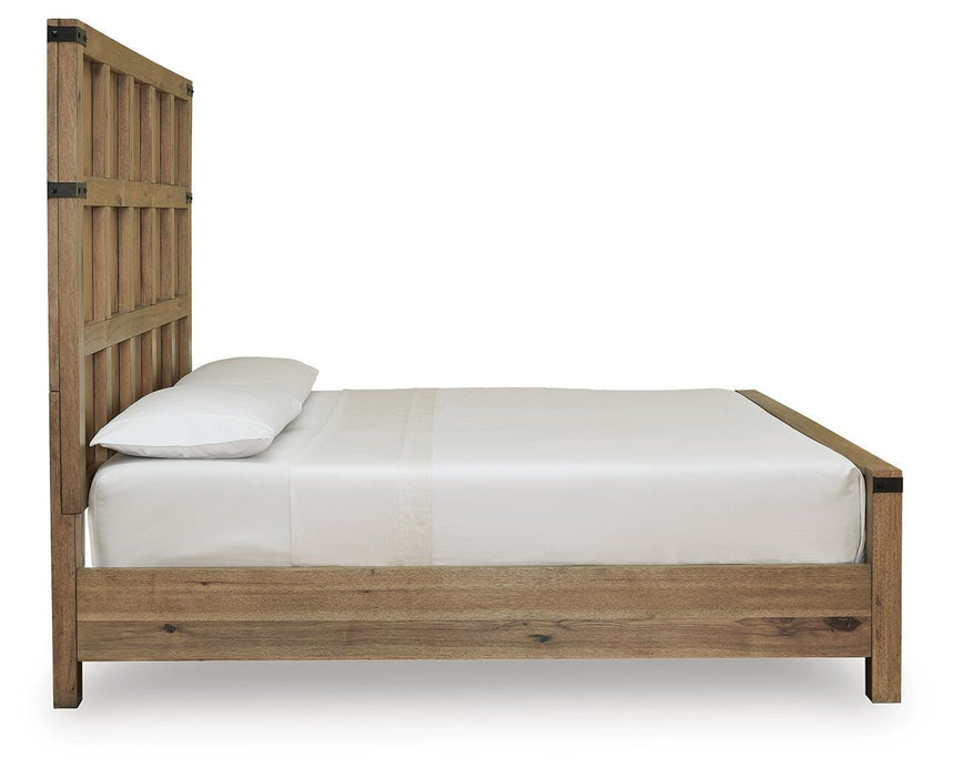 Ridgester Bed - US Furniture & Mattress (Waterbury,CT)*
