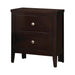 Carlton 2-drawer Rectangular Nightstand Cappuccino - US Furniture & Mattress (Waterbury,CT)*