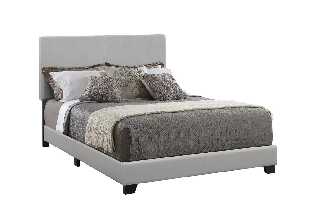 Dorian Upholstered Queen Bed Grey