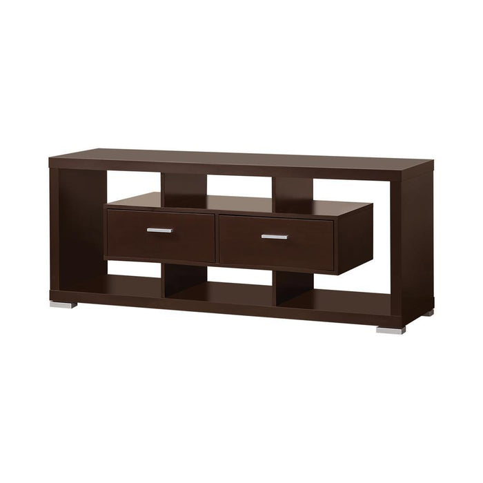 Casey 2-drawer Rectangular TV Console Cappuccino - US Furniture & Mattress (Waterbury,CT)*