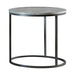 Lainey Faux Marble Round Top End Table Grey and Gunmetal - US Furniture & Mattress (Waterbury,CT)*