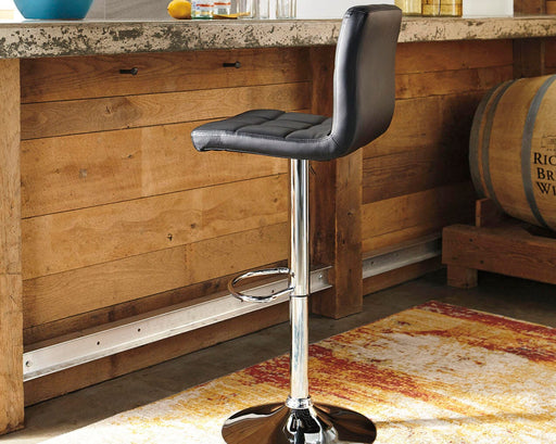 Bellatier Adjustable Height Bar Stool - US Furniture & Mattress (Waterbury,CT)*