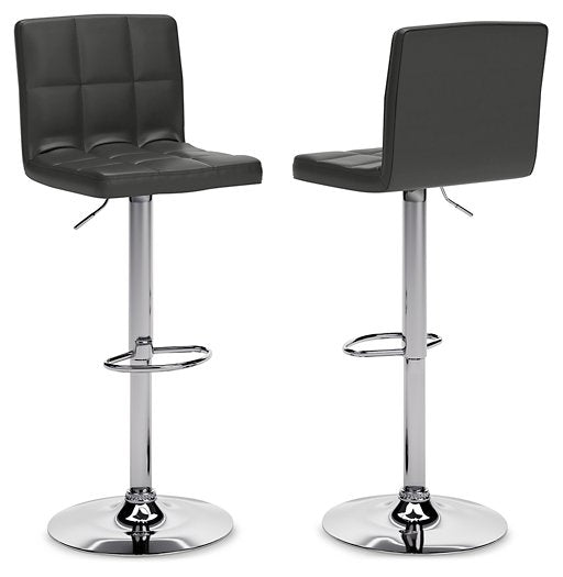 Bellatier Adjustable Height Bar Stool - US Furniture & Mattress (Waterbury,CT)*