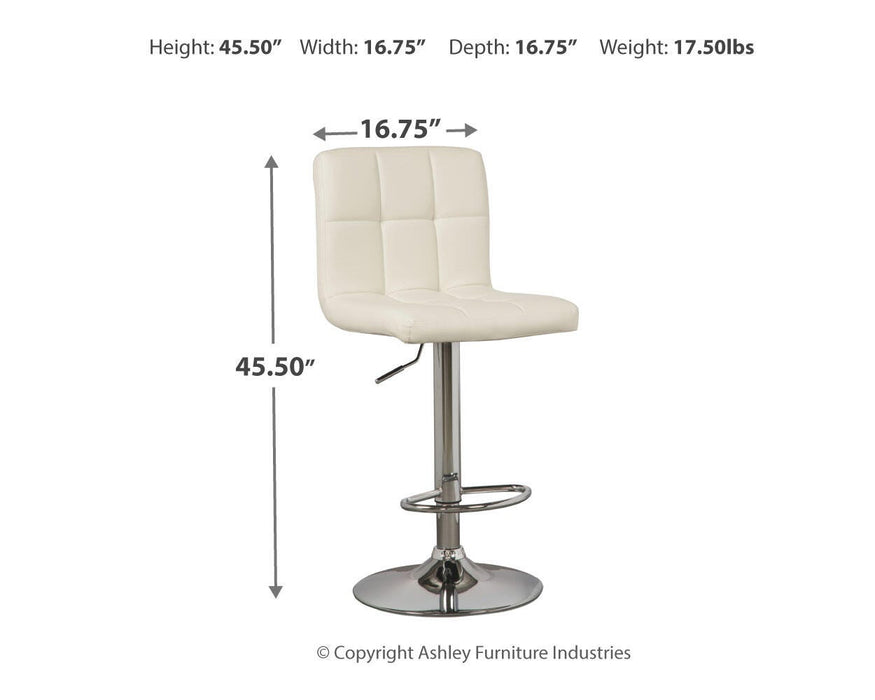 Bellatier Adjustable Height Bar Stool - US Furniture & Mattress (Waterbury,CT)*