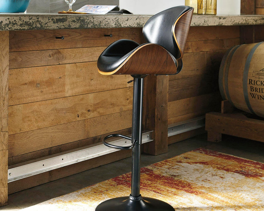 Bellatier Adjustable Height Bar Stool - US Furniture & Mattress (Waterbury,CT)*