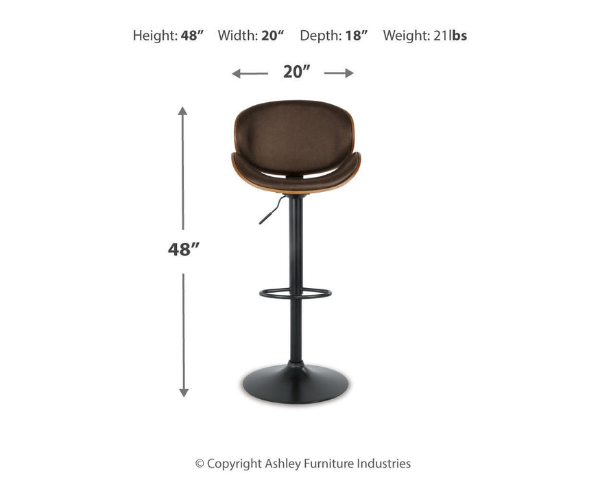 Bellatier Adjustable Height Bar Stool - US Furniture & Mattress (Waterbury,CT)*