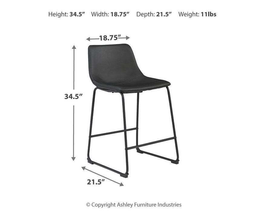 Centiar Counter Height Bar Stool - US Furniture & Mattress (Waterbury,CT)*