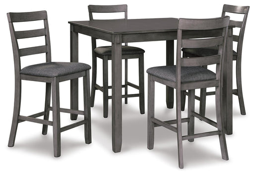 Bridson Counter Height Dining Table and Bar Stools (Set of 5) - US Furniture & Mattress (Waterbury,CT)*