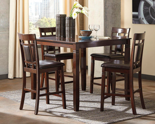 Bennox Counter Height Dining Table and Bar Stools (Set of 5) - US Furniture & Mattress (Waterbury,CT)*