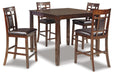 Bennox Counter Height Dining Table and Bar Stools (Set of 5) - US Furniture & Mattress (Waterbury,CT)*