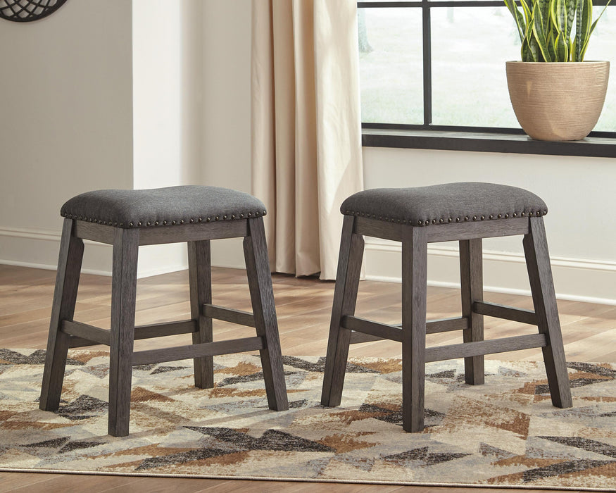 Caitbrook Counter Height Upholstered Bar Stool - US Furniture & Mattress (Waterbury,CT)*