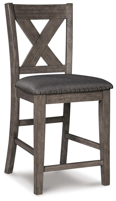 Caitbrook Counter Height Upholstered Bar Stool - US Furniture & Mattress (Waterbury,CT)*