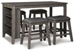 Caitbrook Counter Height Dining Package - US Furniture & Mattress (Waterbury,CT)*