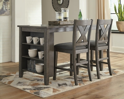 Caitbrook Counter Height Dining Package - US Furniture & Mattress (Waterbury,CT)*