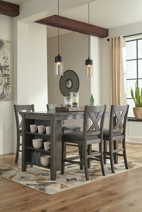 Caitbrook Counter Height Dining Package - US Furniture & Mattress (Waterbury,CT)*